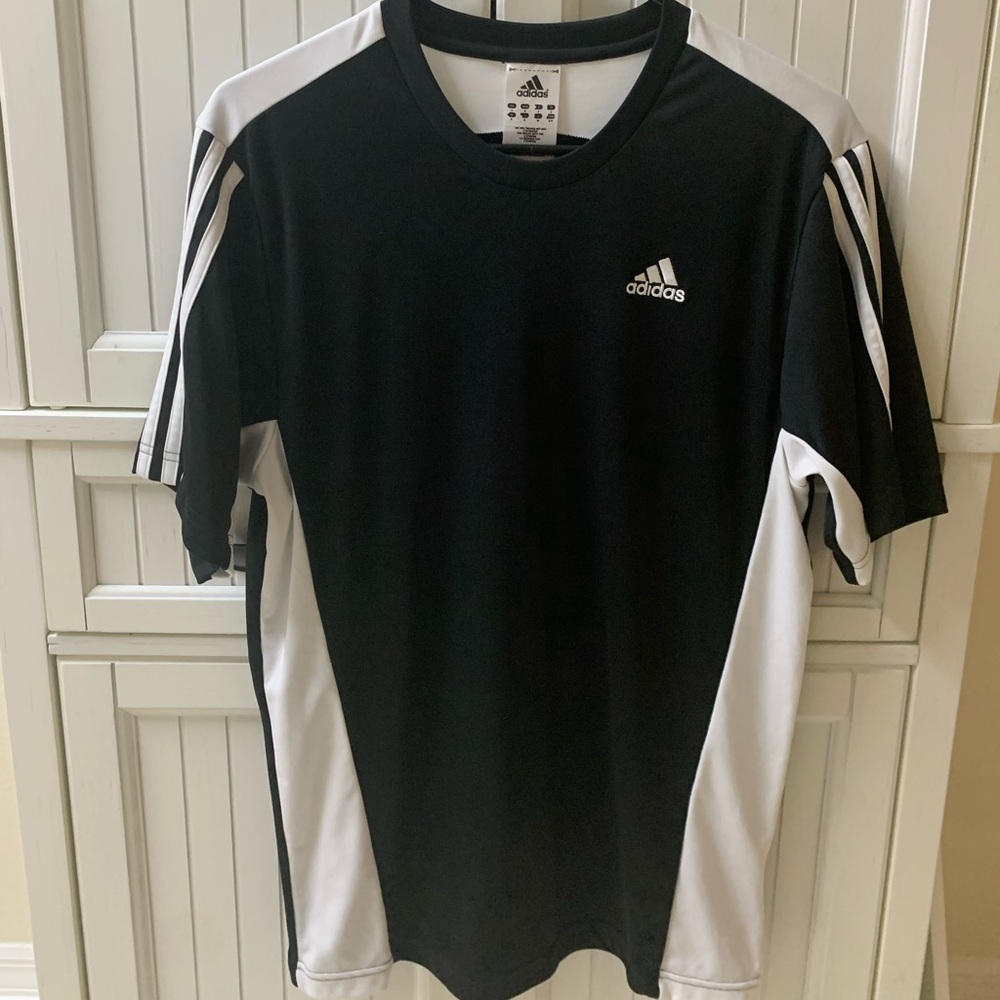 Adidas 3-Stripe Short Sleeve Shirt